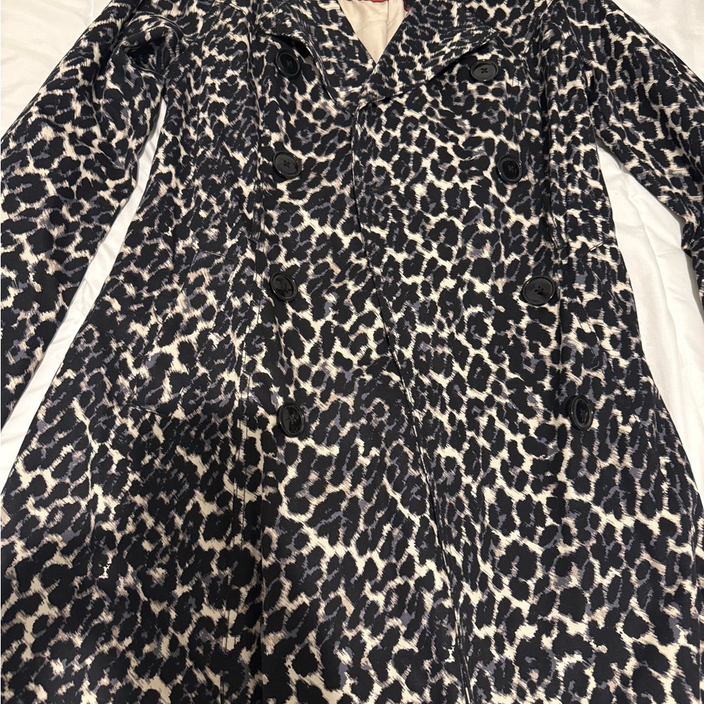 Merona Black and White Patterned Jacket